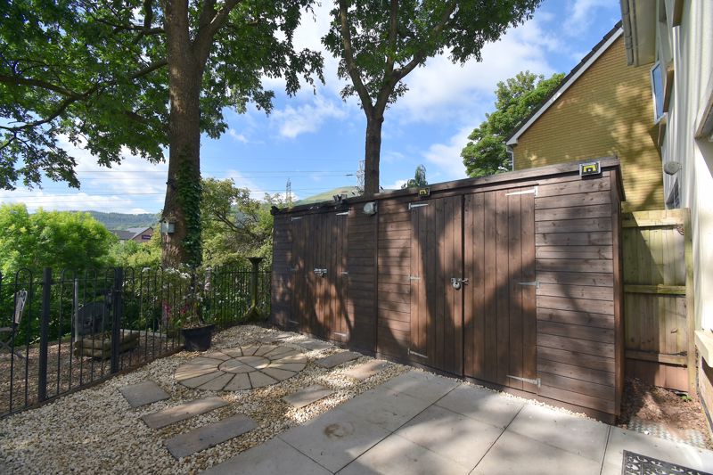 Rear Garden and Shed- click for photo gallery